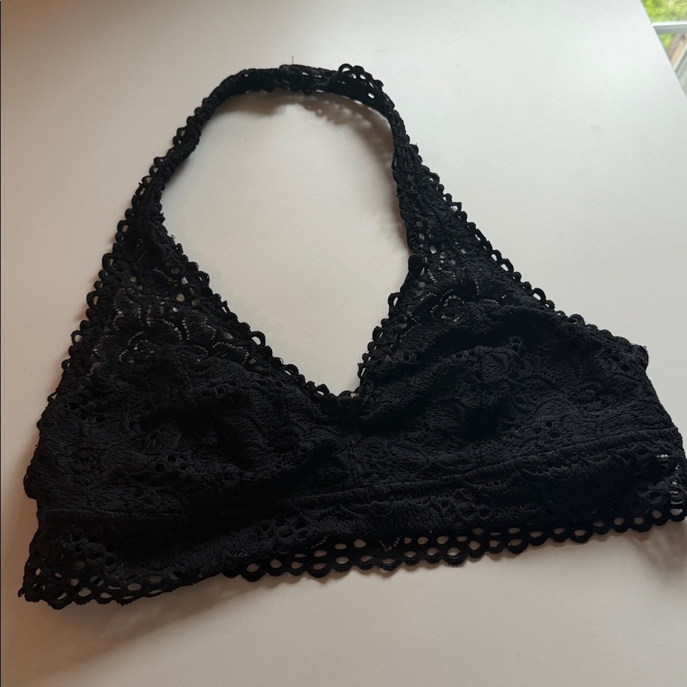 Aerie Black Lace Bra
